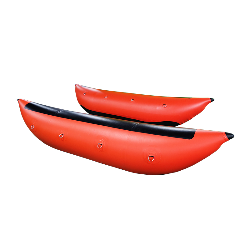 Aufblasbare Bananen-Ponton-Rohre aus PVC für sich hin- und herbewegendes Wasserfahrrad
